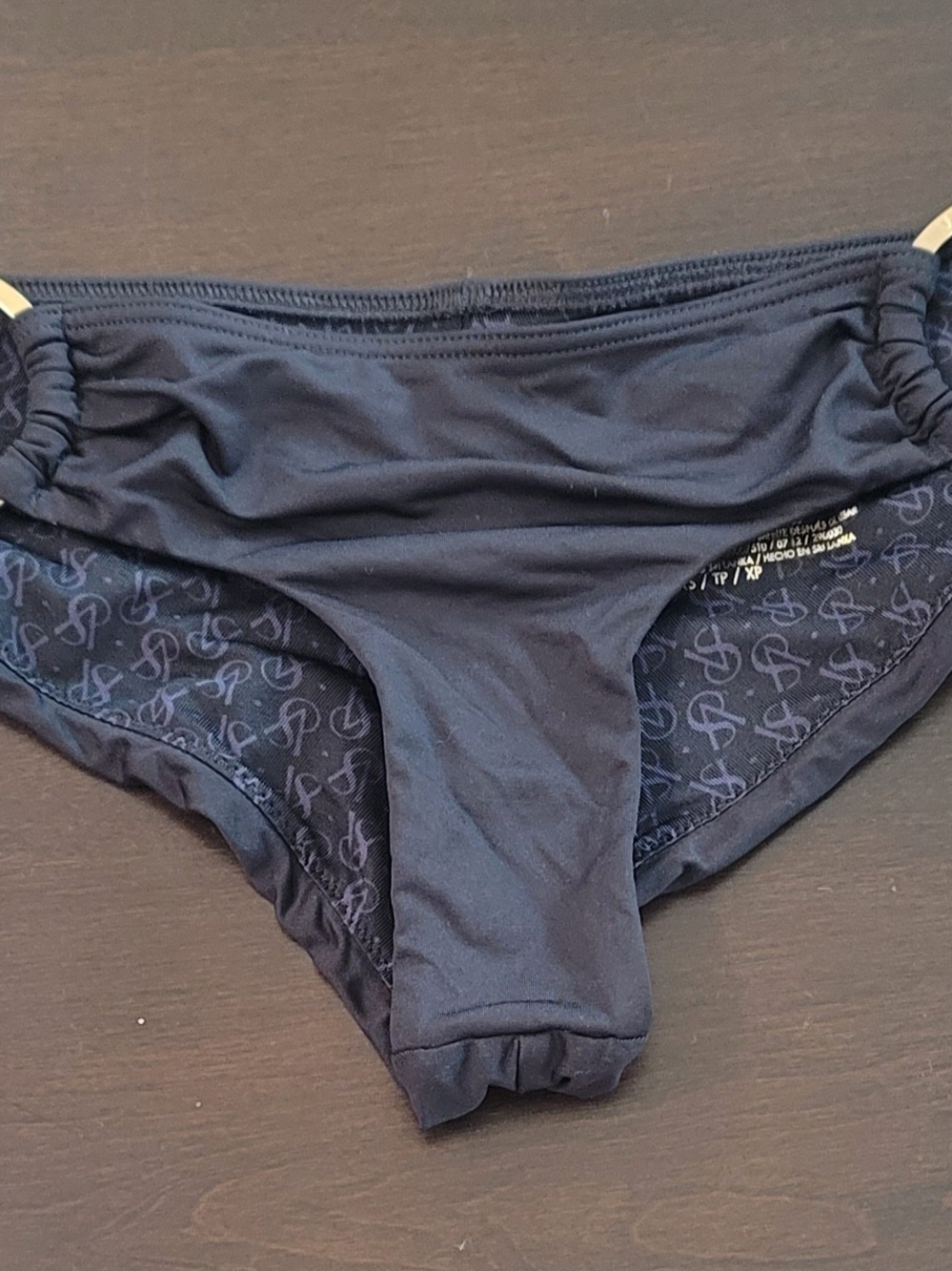 Victoria's Secret Black Bikini Bottoms Cheeky Y2K